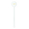 Engineer Quotes White Plastic 5.5" Stir Stick - Round - Single Stick