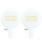 Engineer Quotes White Plastic 7" Stir Stick - Double Sided - Round - Front & Back