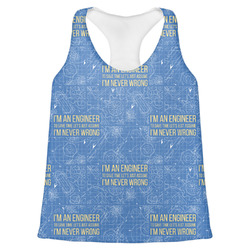 Engineer Quotes Womens Racerback Tank Top - 2X Large