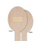 Engineer Quotes Wooden Food Pick - Oval - Single Sided - Front & Back