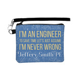 Engineer Quotes Wristlet ID Case w/ Name or Text