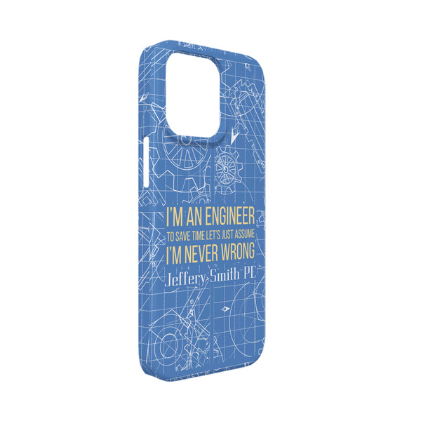 Custom Engineer Quotes iPhone Case - Plastic - iPhone 13 Mini (Personalized)