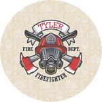 Firefighter Multipurpose Round Labels - 1" (Personalized)