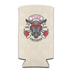 Firefighter Can Cooler (tall 12 oz) (Personalized)