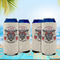 Firefighter 16oz Can Sleeve - Set of 4 - LIFESTYLE