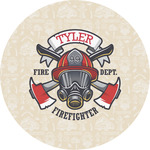 Firefighter Multipurpose Round Labels - 2" (Personalized)