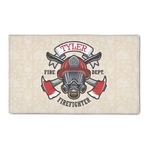 Firefighter 3' x 5' Patio Rug (Personalized)