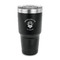 Firefighter 30 oz Stainless Steel Ringneck Tumblers - Black - FRONT