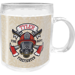 Firefighter Acrylic Kids Mug (Personalized)