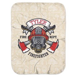 Firefighter Baby Swaddling Blanket (Personalized)