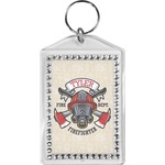 Firefighter Bling Keychain (Personalized)