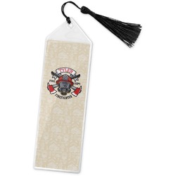 Firefighter Book Mark w/Tassel (Personalized)