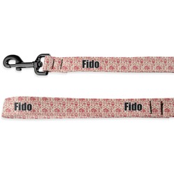 Firefighter Deluxe Dog Leash - 4 ft (Personalized)