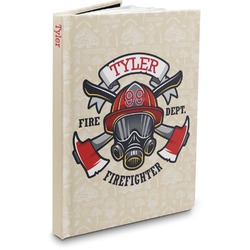 Firefighter Hardbound Journal - 5.75" x 8" (Personalized)