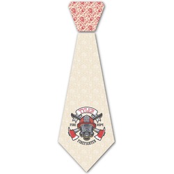 Firefighter Iron On Tie (Personalized)