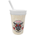 Firefighter Sippy Cup with Straw (Personalized)