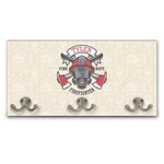 Firefighter Wall Mounted Coat Rack (Personalized)