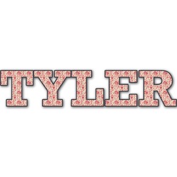 Firefighter Name/Text Decal - Medium (Personalized)