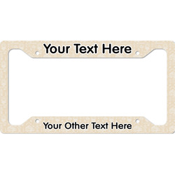 Firefighter License Plate Frame - Style A (Personalized)