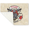 Firefighter Linen Placemat - Folded Corner (single side)