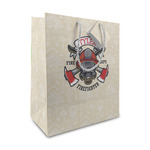 Firefighter Medium Gift Bag (Personalized)