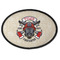 Firefighter Oval Patch