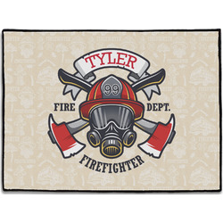 Firefighter Door Mat - 24"x18" (Personalized)