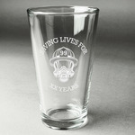 Firefighter Pint Glass - Engraved (Personalized)