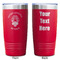 Firefighter Red Polar Camel Tumbler - 20oz - Double Sided - Approval