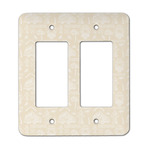 Firefighter Rocker Style Light Switch Cover - Two Switch