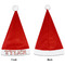 Firefighter Santa Hats - Front and Back (Single Print) APPROVAL