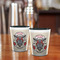 Firefighter Shot Glass - Two Tone - LIFESTYLE