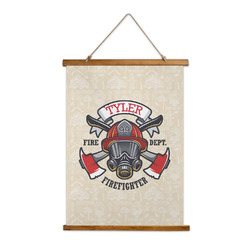 Firefighter Wall Hanging Tapestry (Personalized)