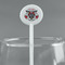 Firefighter White Plastic 5.5" Stir Stick - Round - Main