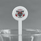 Firefighter White Plastic 7" Stir Stick - Round - Main