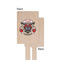 Firefighter Wooden 6.25" Stir Stick - Rectangular - Single - Front & Back