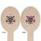 Firefighter Wooden Food Pick - Oval - Double Sided - Front & Back