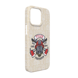 Firefighter iPhone Case - Plastic - iPhone 13 Pro (Personalized)