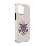 Firefighter iPhone Case - Rubber Lined - iPhone 13 Pro (Personalized)