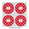 Crawfish 4" Multipurpose Round Labels - Sheet