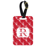 Crawfish Metal Luggage Tag w/ Name and Initial