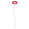 Crawfish Clear Plastic 7" Stir Stick - Oval - Single Stick