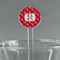 Crawfish Clear Plastic 7" Stir Stick - Round - Main