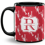 Crawfish 11 Oz Coffee Mug - Black (Personalized)