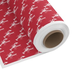 Crawfish Fabric by the Yard - Spun Polyester Poplin