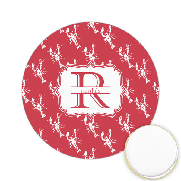 Custom Crawfish Printed Cookie Topper - 2.15" (Personalized)