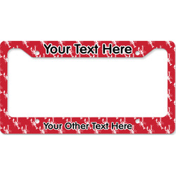 Crawfish License Plate Frame - Style B (Personalized)