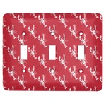 Crawfish Light Switch Cover (3 Toggle Plate)