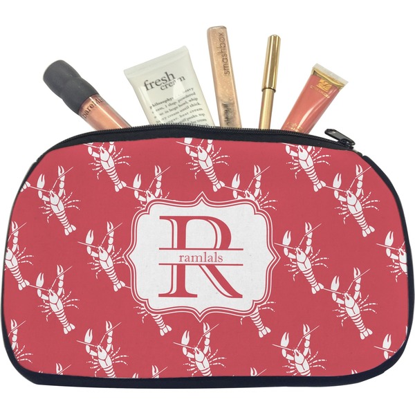 Custom Crawfish Makeup / Cosmetic Bag - Medium (Personalized)