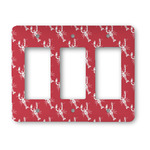 Crawfish Rocker Style Light Switch Cover - Three Switch